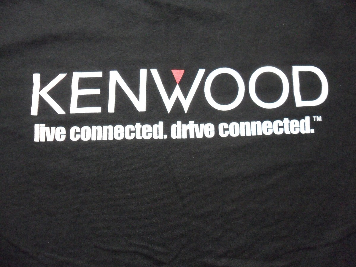 T-Shirt Homme Kenwood Audio Logo USA - Taille XL - Coton - Occasion Parfait État