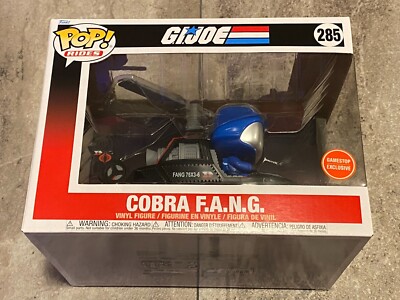 Funko POP! Rides : #285 : G.I. JOE : COBRA F.A.N.G. : Gamestop / Sealed
