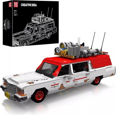 #ad Mould King 10071 Creative for Icons Ghost Bus Car Big Set Technology Clamp Block $110.50