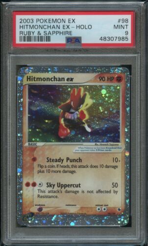 Muốn sở hữu thẻ Pokemon Hitmonchan Ex Holo nổi bật trong bộ sưu tập của mình? Hãy xem ngay hình ảnh của thẻ này để cảm nhận được vẻ đẹp và giá trị thực sự của nó.