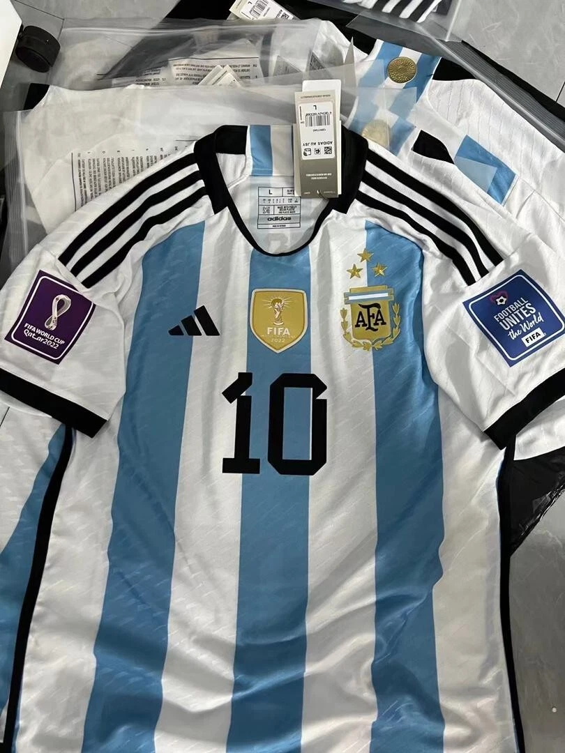 Argentina 3 Star Home Jersey www.ugel01ep.gob.pe