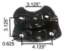 Chevy GMC U Bolt Bottom Plate for Silverado Sierra Yukon Tahoe Suburban Blazer