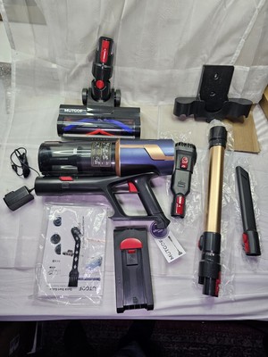 Cordless Vacuum Cleaner, 30Kpa, Max 50Mins Runtime, LED display, Cordless