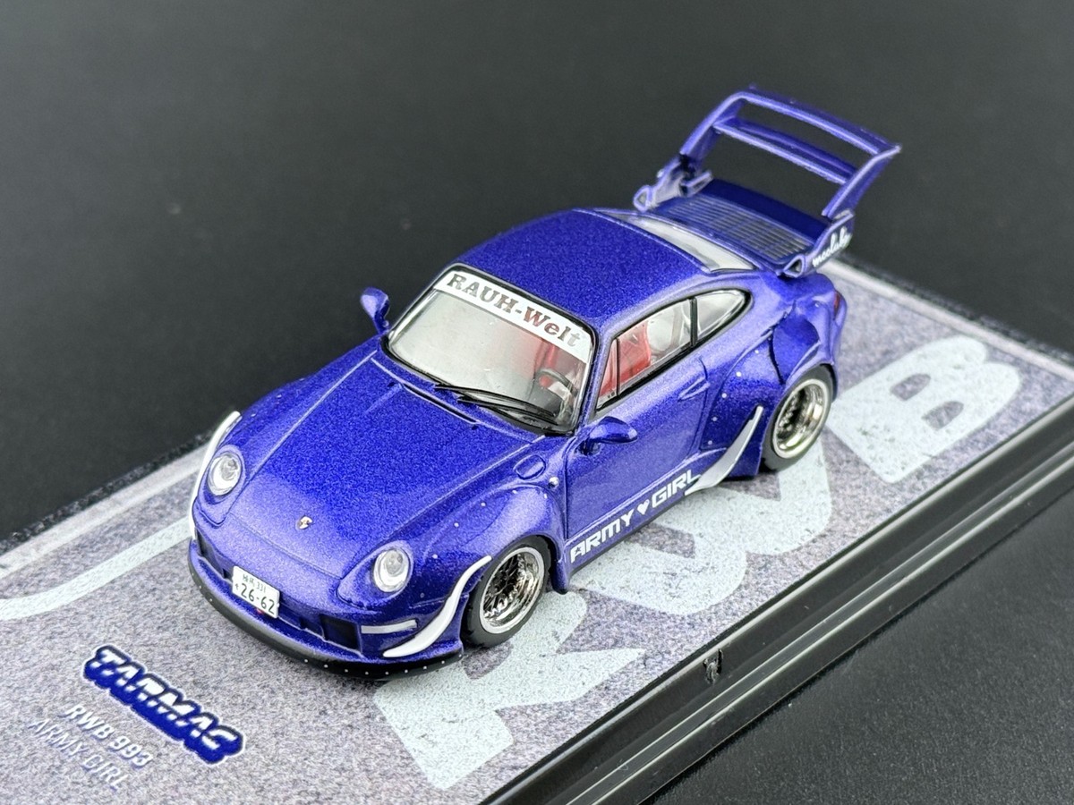 Tarmac Works RWB 993 Army Girl 1/64 | eBay