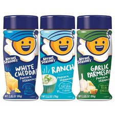 Kernel Season's Popcorn Seasoning Variety Pack, White Cheddar, Ranch, Garlic...