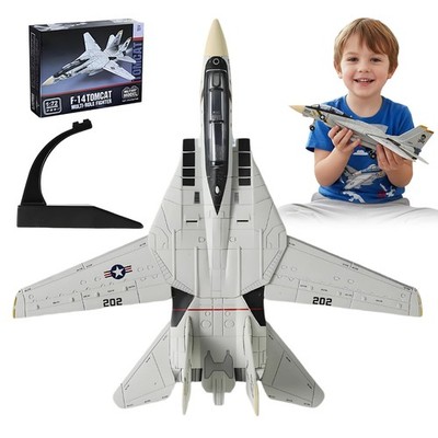 F-14 Tomcat 1/72 Maßstab Modellbausatz Realistisches Flugzeug Displaymodell