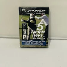 New PureStrike The 5 Simple Keys to Consistency by Medicus Golf 5 DVD Box Set