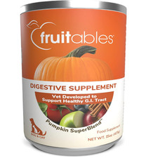 Fruitables Pumpkin Digestive Supplement, Made with Pumpkins for Dogs - 5 oz