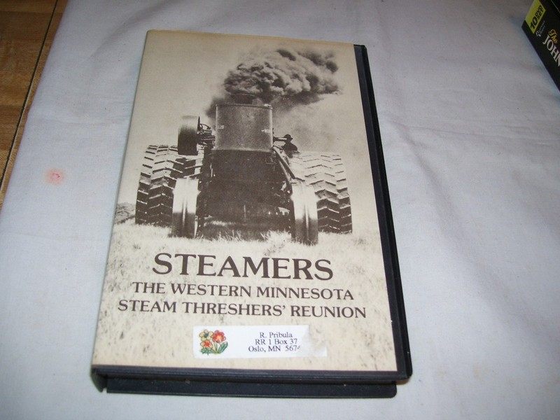 WMSTR Rollag Minnesota Threshing Bee Steam Engines VCR Video Movie