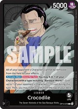One Piece Crocodile (OP14-079/237) OP14 The Azure Sea's Seven LP - Leader