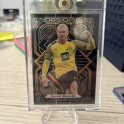 Erling Haaland Orange 9/25 # Match Panini Obsidian 2021-22
