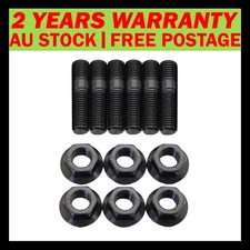 6 Pcs M8x1.25x40mm High Tensile Stud Kit for Manifold & Turbo