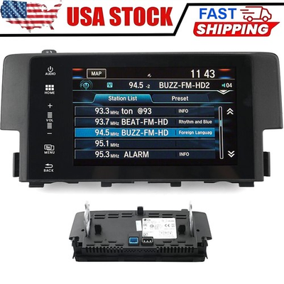 #ad #ad FOR 2016 18 Honda Civic Radio OEM Navigation Display Touch Screen 39710 TBA A11 $149.99