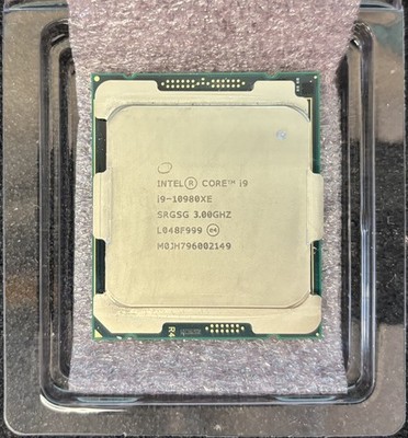 Intel Core i9-10980XE CPU Processor | 3.00GHz | 18-Core | LGA2066 | SRGSG