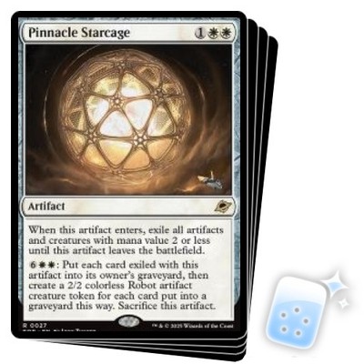 PINNACLE STARCAGE X4 Edge Of Eternities EOE Magic MTG MINT CARD | eBay