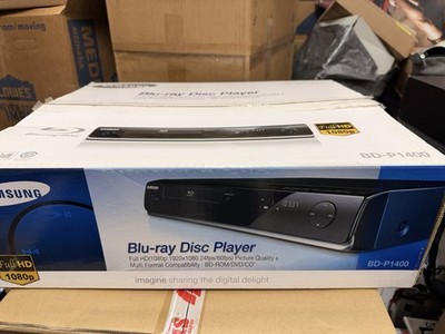 Samsung Blu-ray Disc Player BD-P1400 New Open Box Everything Included