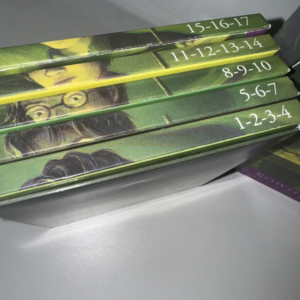 Harry Potter Deathly Hallows & Half-Blood Prince JK Rowling 2 Audio CD Books Foto 2 de 3