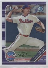 2019 Bowman Draft Chrome Purple Refractor 190/250 Andrew Schultz #BDC-120 0d6s