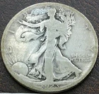 US 1923-S Walking Liberty Half Dollar  **