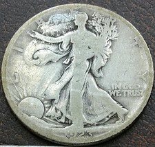 Demi dollar Liberté à pied US 1923-S **