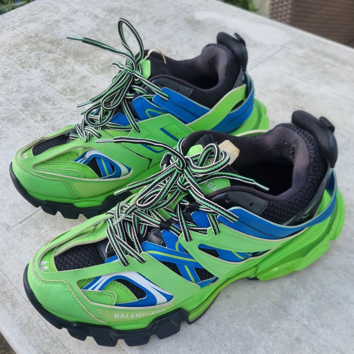 Shoes Balenciaga Cool Trainer Balenciaga Track Sneaker Green