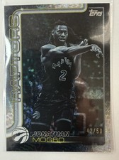 25/26 2025-26 Topps Jonathan Mogbo #29 Flash Drop #29/50 Raptors Parallel Target
