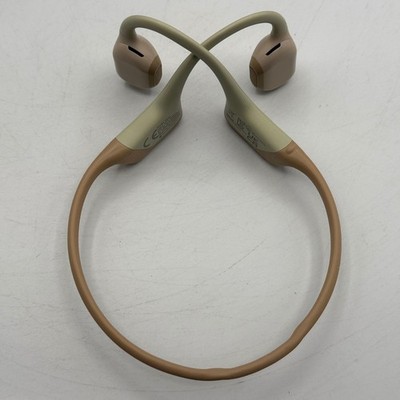 Shokz OpenRun Pro Headphones Unisex OS Beige Bone Conduction Sport