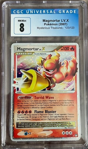 Magmortar LV.X graded CGC 8 for sale on eBay