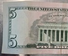 US $5 bill star note, QA04050947* 2021, ungraded  — photo 6