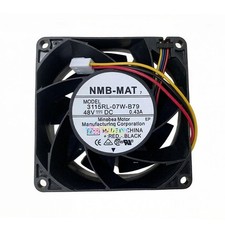 1 Pc. New  3115RL-07W-B79 Inverter Cooling Fan 8038 DC48V 0.43A 8CM 3Pin