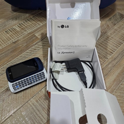 #ad #ad ATamp;T LG Xpression 2 C410 Slider Cell Phone Tested amp; Working Charging Cord $39.99