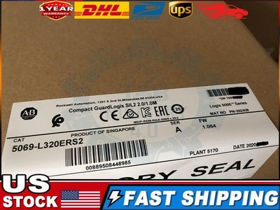 5069-L320ERS2 /A GuardLogix 5380 Processor Compact SIL2 2.0/1.0M New Sealed DHL