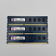 Kingston 6GB 3 x 2GB RAM 2Rx8 PC3-10600 DDR3-1333 Memory Kit