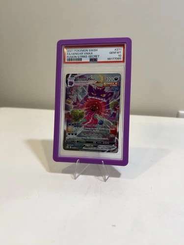 PSA 10 Gengar VMAX - 271/264 - Fusion Strike - Pokemon