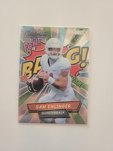 2021 Wild Card Alumination Comix Sam Ehlinger Rookie #AC-25