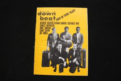 1968 MAY 16 DOWN BEAT MAGAZINE - SANDERS-MCPHERSON-LAWRENCE COVER - E 31370 - Image 1 of 2