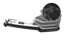 Cup Spoiler Lippe Front Carbon mit ABE für Ford Edge MK2 ST-Line CSL912-C