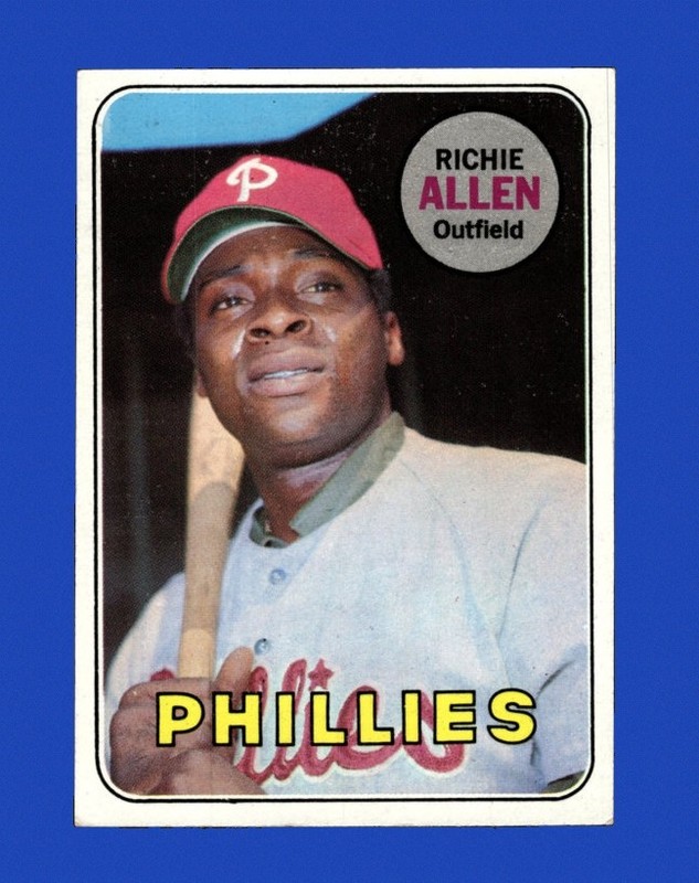 1969 Topps Set-Break #350 Richie Allen EX-EXMINT *GMCARDS*