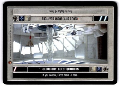 Star Wars CCG CLOUD CITY GUEST QUARTERS