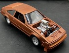 MODEL-AMT/MPC/REVELL  CUSTOM TOYOTA SUPRA HEMI DRAG CAR TUBBED — photo 2