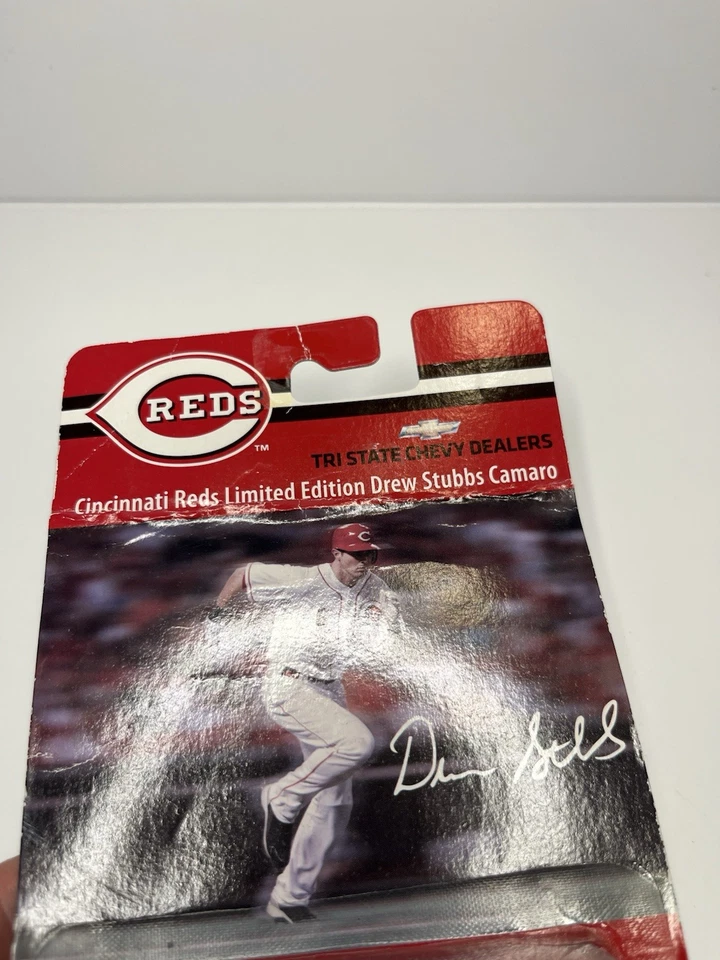 Cincinnati Reds Drew Stubbs Tri State Chevy Dealers Camaro Diecast Car MLB - Image 4 of 4