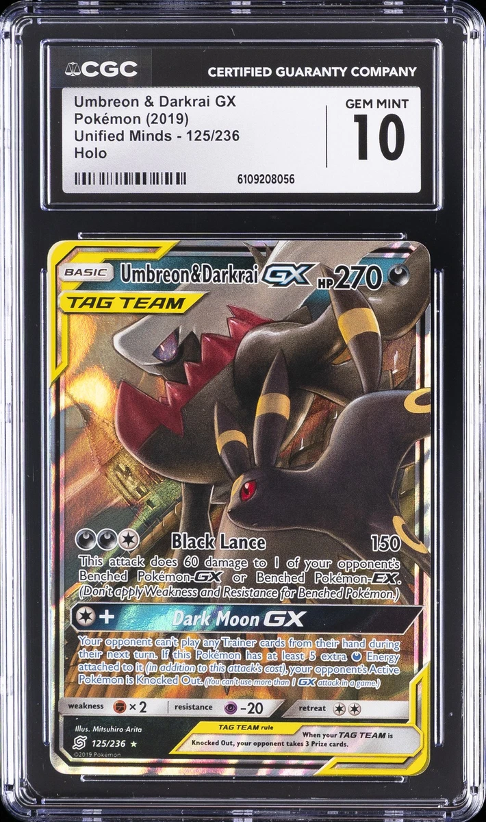 Umbreon & Darkrai GX Pokémon TCG Cards for sale | eBay