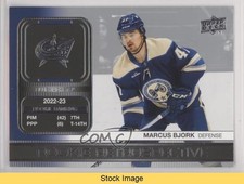 2023-24 Upper Deck Series 1 Rookie Retrospective Marcus Bjork #RR-17 READ 18rm