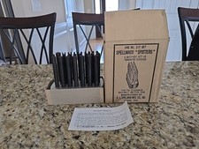 SPELLMACO TRANSFER PUNCH SET 3/32-1/2 #317 - NEW! - MADE IN USA!