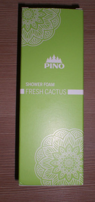 PINO SHOWER FOAM Duschschaum mit Pflegeöl 75ml - FRESH CACTUS  Neu OVP