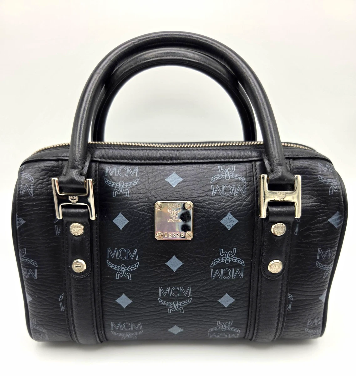 MCM Satchel/Top Handle Bag Black Bags & Handbags for Women for