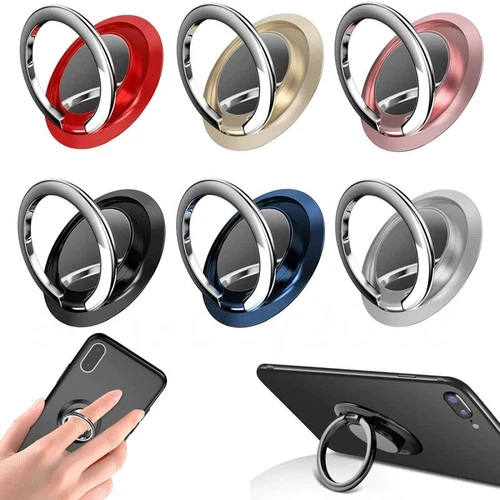 Finger Ring Holder Stand Grip 360° Rotating Magnetic Mount for Cell Phone Car