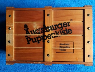 Augsburger Puppenkiste, limitierte Auflage, Holzkiste incl. 5 DVDs