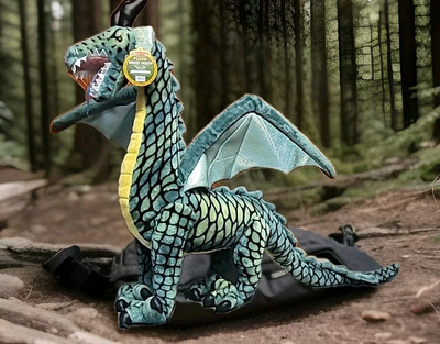 Melissa & Doug Giant Winged Dragon Stuffed Animal Plush LOCAL PICK ONLY LARGE