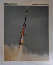 NASA Black Brant XII Sounding Rocket 8x10" Print